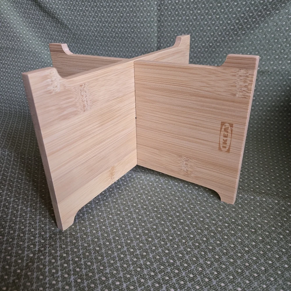 IKEA Natural Bamboo Holder Stand